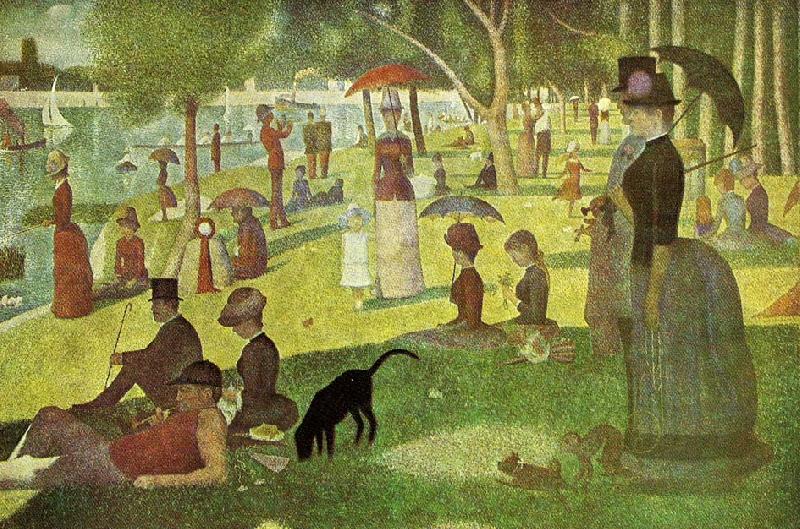 Georges Seurat parispromenad china oil painting image